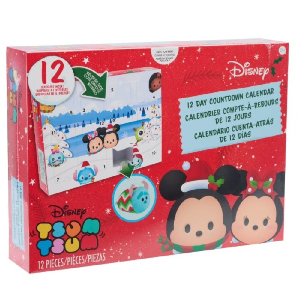NWT Disney Tsum Tsum CHRISTMAS Countdown Calendar